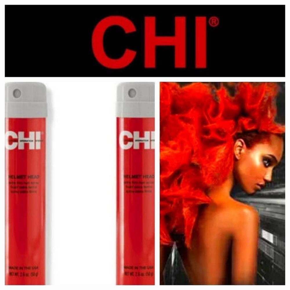 CHI Helmet Head Extra-Firm Hairspray- 2 Travel Size